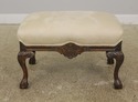 57395EC: DREXEL HERITAGE Chippendale Chair & Ottom