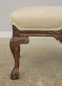 57395EC: DREXEL HERITAGE Chippendale Chair & Ottom