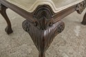 57395EC: DREXEL HERITAGE Chippendale Chair & Ottom