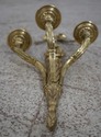 F61838EC: Pair French Louis XV Style Brass Candela