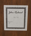 61811EC: JOHN RICHARD Ornate Carved Gold Finish Mi