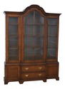 61730EC: KITTINGER T-638 Dome Top Mahogany Bookcas