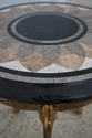 L61812EC: MAITLAND SMITH Mosaic Marble Top Round L