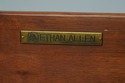 L70319: Pair ETHAN ALLEN Bamboo Bow Front Chests