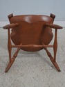 70314: Pair ROBERT T. HOGG Walnut Windsor Armchair