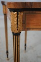 L70316: HENREDON Satinwood Neoclassical Console Ta