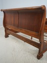 72757: ETHAN ALLEN Tuscany King Size Sleigh Bed
