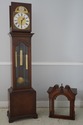 F68789: Colonial Mahogany Grandfather Hall Clock
