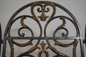 70267: Wrought Iron 3 Panel Room Divider