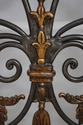 70267: Wrought Iron 3 Panel Room Divider