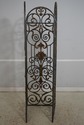 70267: Wrought Iron 3 Panel Room Divider