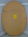 70322: LABARGE Mid Century Modern Gold Oval Wall M