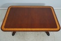 L69903: BAKER Regency Style Mahogany Banded Dining