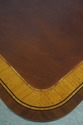 L69903: BAKER Regency Style Mahogany Banded Dining