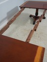 L69903: BAKER Regency Style Mahogany Banded Dining