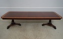 L69903: BAKER Regency Style Mahogany Banded Dining