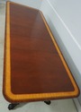 L69903: BAKER Regency Style Mahogany Banded Dining