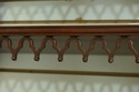 33021EC: Large Chippendale Style Solid Mahogany Wh