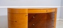 70318: Italian Art Deco Birdseye Maple & Satinwood