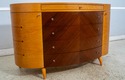 70318: Italian Art Deco Birdseye Maple & Satinwood