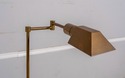 F70357: Mid Century Modern Brass Swing Arm Adjusta