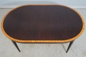 L65760EC: STICKLEY Federal Inlaid Mahogany Dining 