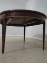 L65760EC: STICKLEY Federal Inlaid Mahogany Dining 