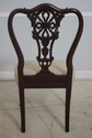 L65974EC: Set of 6 DREXEL Carved Mahogany Dining R