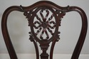 L65974EC: Set of 6 DREXEL Carved Mahogany Dining R