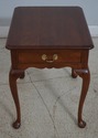 F65930EC: Pair STICKLEY Cherry 1 Drawer Living Roo