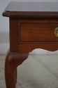 F65930EC: Pair STICKLEY Cherry 1 Drawer Living Roo