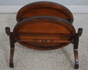L70109: THEODORE ALEXANDER Vintage Mahogany 2 Tier
