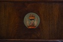 L70392: THEODORE ALEXANDER Mahogany Althorp Canter