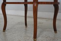 L70390: MAITLAND SMITH Mahogany Leather Top Occasi