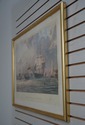 F70251: Tall Ship Print Boston Clipper Ship Under 