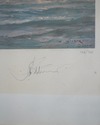 F70251: Tall Ship Print Boston Clipper Ship Under 