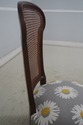 70404: Pair of Mahogany Low Seat Cane Back Chairs 