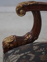 L70406: Pair Of Louis XVI Style Gilded Wood Armcha