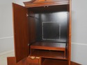 70271: HEKMAN Inlaid Mahogany Entertainment Armoir