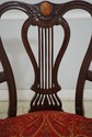 L70399: Set of 8 JOHN WIDDICOMB Mahogany Inlaid Ly