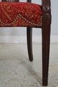 L70399: Set of 8 JOHN WIDDICOMB Mahogany Inlaid Ly