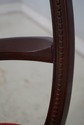 L70399: Set of 8 JOHN WIDDICOMB Mahogany Inlaid Ly