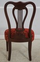 L70399: Set of 8 JOHN WIDDICOMB Mahogany Inlaid Ly
