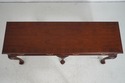 75220: BAKER Ball & Claw Walnut 2 Drawer Sofa Tabl