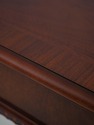 75220: BAKER Ball & Claw Walnut 2 Drawer Sofa Tabl