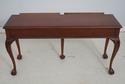 75220: BAKER Ball & Claw Walnut 2 Drawer Sofa Tabl
