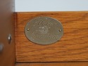 75220: BAKER Ball & Claw Walnut 2 Drawer Sofa Tabl