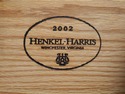 L75221: HENKEL HARRIS Model 2356 Mahogany Federal 