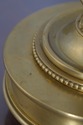 LF75294: Pair DECORATIVE CRAFTS Brass & Glass Hurr