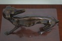 LF75303: Doberman Pinscher Dog Solid Brass Modern 